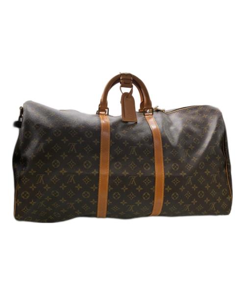 LOUIS VUITTON（ルイ ヴィトン）LOUIS VUITTON (ルイ ヴィトン) モノグラム・キーポル60／MONOGRAM KEEPALL 60 ブラウンの古着・服飾アイテム