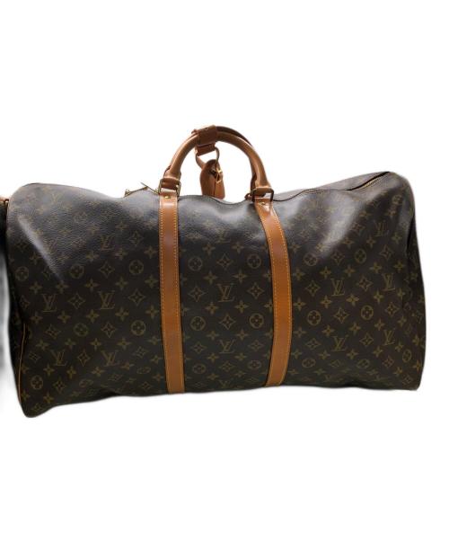 LOUIS VUITTON（ルイ ヴィトン）LOUIS VUITTON (ルイ ヴィトン) モノグラム・キーポル60／MONOGRAM KEEPALL 60 ブラウンの古着・服飾アイテム