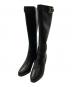 Salvatore Ferragamo（サルヴァトーレ フェラガモ）の古着「ロングブーツ／LONG BOOTS」｜ブラック