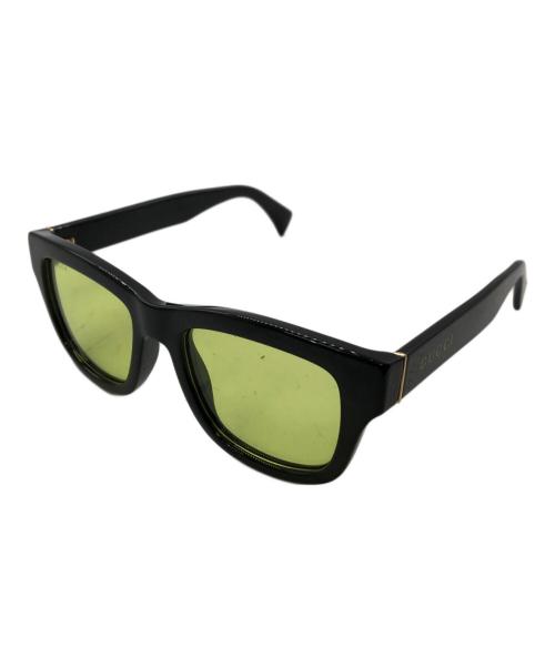 GUCCI（グッチ）GUCCI (グッチ) GG1135S サングラス／SUNGLASSES ブラック×イエローの古着・服飾アイテム