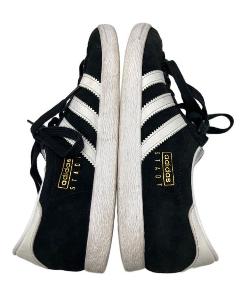 adidas（アディダス）adidas (アディダス) スニーカー　Stadt ブラック サイズ:27.5cmの古着・服飾アイテム