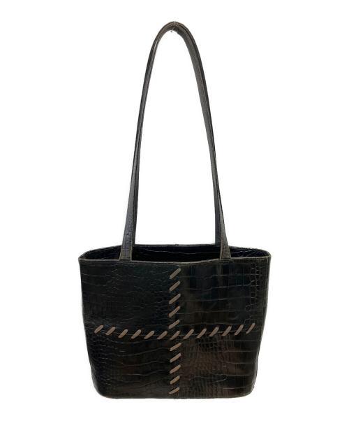 Yves Saint Laurent（イヴサンローラン）Yves Saint Laurent (イヴサンローラン) トートバッグ ブラックの古着・服飾アイテム