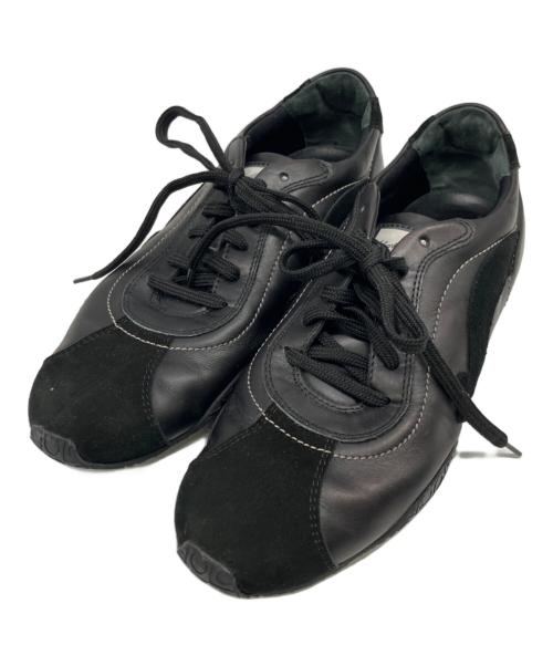 Salvatore Ferragamo（サルヴァトーレ フェラガモ）Salvatore Ferragamo (サルヴァトーレ フェラガモ) スニーカー ブラック サイズ:5ハーフの古着・服飾アイテム