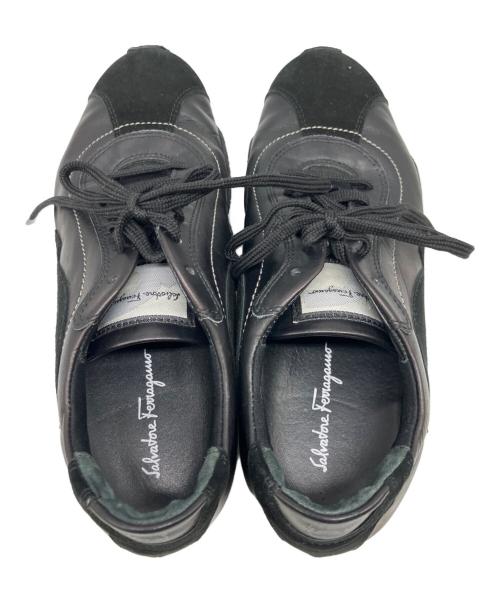Salvatore Ferragamo（サルヴァトーレ フェラガモ）Salvatore Ferragamo (サルヴァトーレ フェラガモ) スニーカー ブラック サイズ:5ハーフの古着・服飾アイテム