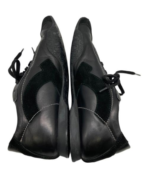 Salvatore Ferragamo（サルヴァトーレ フェラガモ）Salvatore Ferragamo (サルヴァトーレ フェラガモ) スニーカー ブラック サイズ:5ハーフの古着・服飾アイテム