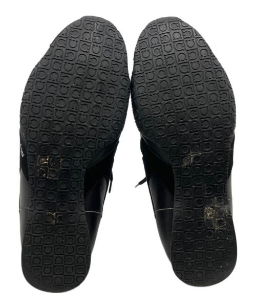 Salvatore Ferragamo（サルヴァトーレ フェラガモ）Salvatore Ferragamo (サルヴァトーレ フェラガモ) スニーカー ブラック サイズ:5ハーフの古着・服飾アイテム