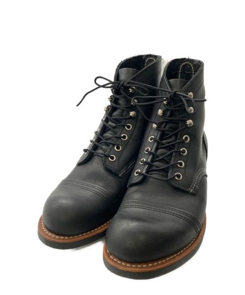 RED WING（レッドウィング）RED WING (レッドウィング) アイアンレンジャー／IRON RANGER ブラック サイズ:26cmの古着・服飾アイテム