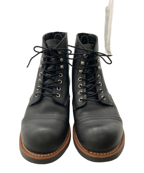 RED WING（レッドウィング）RED WING (レッドウィング) アイアンレンジャー／IRON RANGER ブラック サイズ:26cmの古着・服飾アイテム