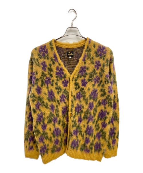 Needles（ニードルズ）Needles (ニードルズ) 厚手ニットカーディガン ブラウン サイズ:Lの古着・服飾アイテム