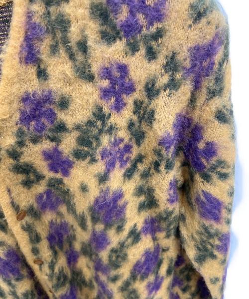 Needles（ニードルズ）Needles (ニードルズ) 厚手ニットカーディガン ブラウン サイズ:Lの古着・服飾アイテム