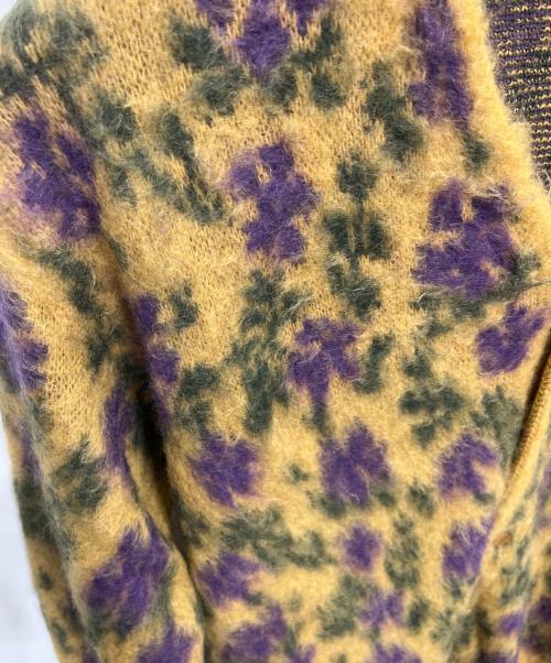 Needles（ニードルズ）Needles (ニードルズ) 厚手ニットカーディガン ブラウン サイズ:Lの古着・服飾アイテム