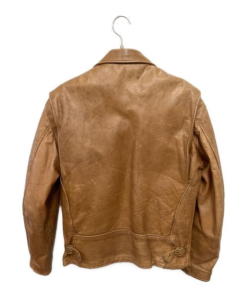 Schott（ショット）Schott (ショット) AT101 レザージャケット／AT101 LEATHER JACKET キャメル サイズ:40の古着・服飾アイテム