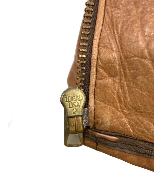 Schott（ショット）Schott (ショット) AT101 レザージャケット／AT101 LEATHER JACKET キャメル サイズ:40の古着・服飾アイテム