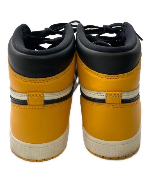 NIKE（ナイキ）NIKE (ナイキ) エアジョーダン 1 レトロハイ OG／AIR JORDAN1 RETRO HIGH OG ブラック×イエロー サイズ:28cmの古着・服飾アイテム