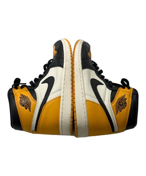 NIKE（ナイキ）NIKE (ナイキ) エアジョーダン 1 レトロハイ OG／AIR JORDAN1 RETRO HIGH OG ブラック×イエロー サイズ:28cmの古着・服飾アイテム