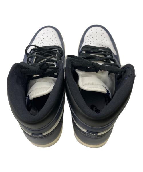 NIKE（ナイキ）NIKE (ナイキ) エアジョーダン 1 レトロハイ OG ミッドナイト／AIR JORDAN1 RETRO HIGH OG MIDNIGHT ホワイト×ネイビー サイズ:28.5cmの古着・服飾アイテム