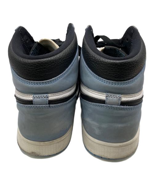 NIKE（ナイキ）NIKE (ナイキ) ハイカットスニーカー/AIR JORDAN1 HIGH OG UNIBERSITY BLUE ホワイト×ブルー サイズ:30cmの古着・服飾アイテム