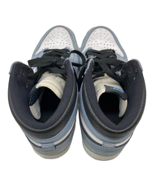 NIKE（ナイキ）NIKE (ナイキ) ハイカットスニーカー/AIR JORDAN1 HIGH OG UNIBERSITY BLUE ホワイト×ブルー サイズ:30cmの古着・服飾アイテム