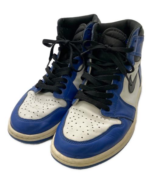 NIKE（ナイキ）NIKE (ナイキ) エアジョーダン1 レトロハイ OG ゲームロイヤル／AIR JORDAN1 RETRO HIGH OG GAME ROYAL ブルー×ブラック サイズ:28cmの古着・服飾アイテム
