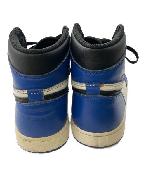 NIKE（ナイキ）NIKE (ナイキ) エアジョーダン1 レトロハイ OG ゲームロイヤル／AIR JORDAN1 RETRO HIGH OG GAME ROYAL ブルー×ブラック サイズ:28cmの古着・服飾アイテム