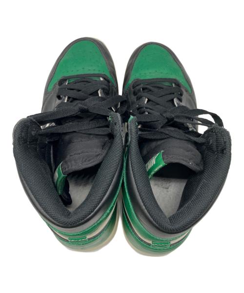 NIKE（ナイキ）NIKE (ナイキ) エアジョーダン1 レトロハイ／AIR JORDAN1 RETRO HIGH ブラック×グリーン サイズ:29cmの古着・服飾アイテム