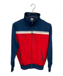 adidas（アディダス）の古着「80sトラックジャケット」｜ネイビー×レッド