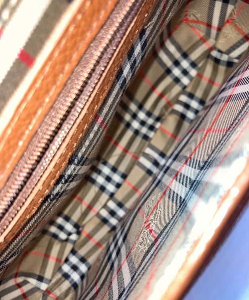 Burberry's（バーバリー）Burberry's (バーバリーズ) ショルダーバッグ ブラウンの古着・服飾アイテム