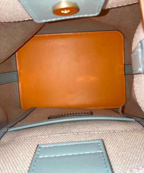 TORY BURCH（トリーバーチ）TORY BURCH (トリーバーチ) ブレークキャンバス バケットバッグ／BLAKE CANVAS BUCKET BAG アイボリーの古着・服飾アイテム