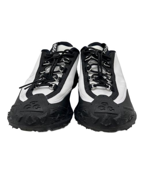 NIKE ACG（ナイキエーシージー）NIKE ACG (ナイキエーシージー) COMME des GARCONS (コムデギャルソン) マウンテンフライ2 ロー／Mountain Fly 2 Low ホワイト×ブラック サイズ:28cmの古着・服飾アイテム