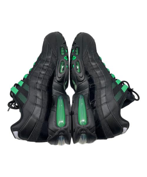 NIKE（ナイキ）NIKE (ナイキ) エアマックス95 OG ビッグバブル／Air Max 95 OG Big Bubble ブラック×グリーン サイズ:28cmの古着・服飾アイテム