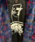 中古・古着 SUPREME (シュプリーム) Jean Paul GAULTIER (ジャンポールゴルチェ) ダブルブレステッドプレイドフェイクファーコート／Double Breasted Plaid Faux Fur Coat ブルー サイズ:S：55000円
