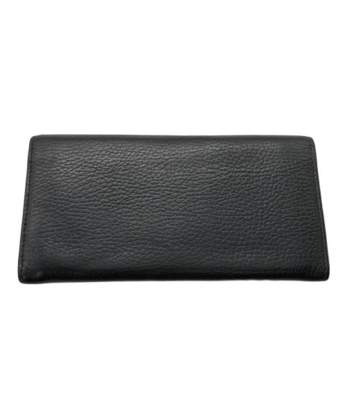 GUCCI（グッチ）GUCCI (グッチ) インターロッキングG ロングウォレット／INTERLOCKING G LONG WALLET ブラックの古着・服飾アイテム