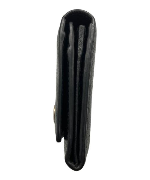 GUCCI（グッチ）GUCCI (グッチ) インターロッキングG ロングウォレット／INTERLOCKING G LONG WALLET ブラックの古着・服飾アイテム