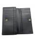 中古・古着 GUCCI (グッチ) インターロッキングG ロングウォレット／INTERLOCKING G LONG WALLET ブラック：15000円
