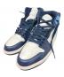NIKE（ナイキ）の古着「エアジョーダン1 レトロハイ／AIR JORDAN1 RETRO HIGH」｜ホワイト×ブルー