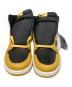 NIKE (ナイキ) エアジョーダン1 レトロハイ／AIR JORDAN1 RETRO HIGH ブラック×イエロー サイズ:27.5cm：17000円