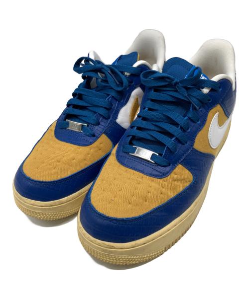 NIKE（ナイキ）NIKE (ナイキ) UNDEFEATED (アンディフィーテッド) ローカットスニーカー イエロー×ブルー サイズ:27.5cmの古着・服飾アイテム