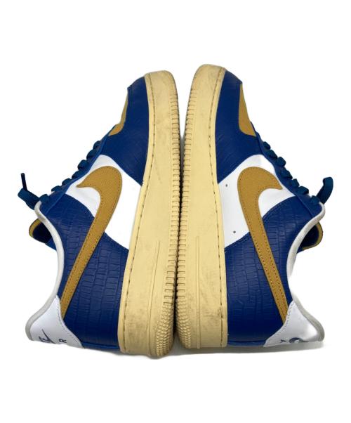 NIKE（ナイキ）NIKE (ナイキ) UNDEFEATED (アンディフィーテッド) ローカットスニーカー イエロー×ブルー サイズ:27.5cmの古着・服飾アイテム