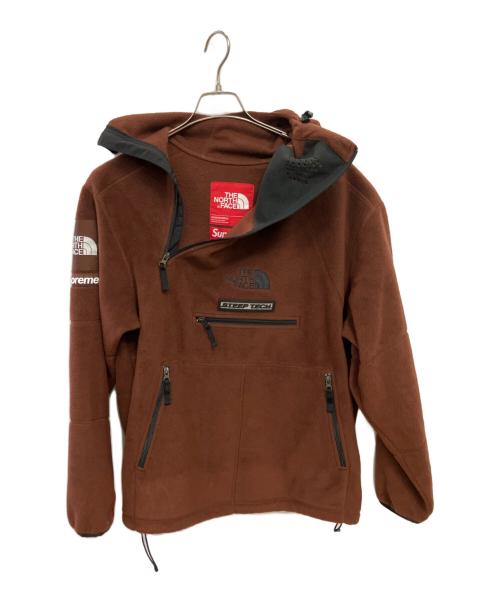 THE NORTH FACE（ザ ノース フェイス）THE NORTH FACE (ザ ノース フェイス) SUPREME (シュプリーム) フリースジャケット ブラウン サイズ:Lの古着・服飾アイテム