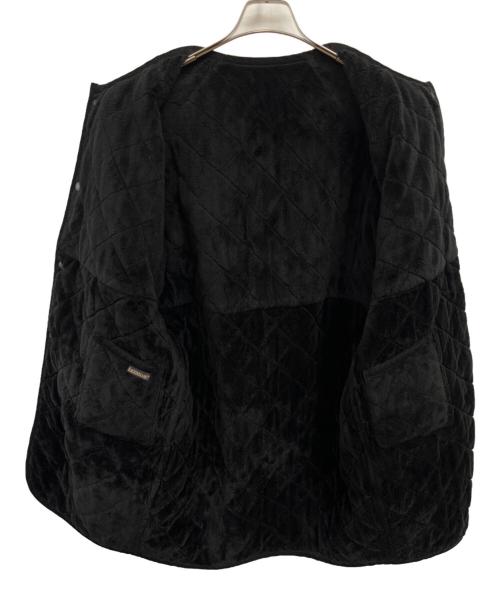 LAVENHAM（ラベンハム）LAVENHAM (ラベンハム) ノーカラーコート ブラック サイズ:8の古着・服飾アイテム