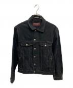 Wranglerラングラー）の古着「90'S~ ラングラーヒーロー 後染めデニムジャケット／90'S~ WRANGLER HERO PIECE DYEING DENIM JACKET」｜ブラック