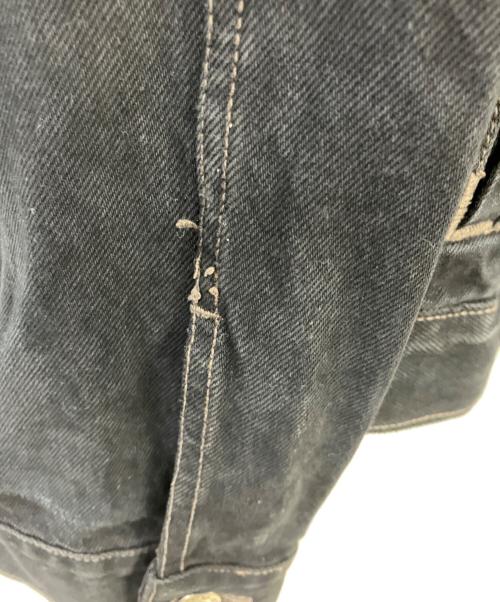 Wrangler（ラングラー）Wrangler (ラングラー) 90'S~ ラングラーヒーロー 後染めデニムジャケット／90'S~ WRANGLER HERO PIECE DYEING DENIM JACKET ブラック サイズ:不明の古着・服飾アイテム