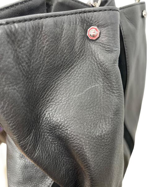 DIESEL（ディーゼル）DIESEL (ディーゼル) チェーントートバッグ ブラックの古着・服飾アイテム