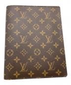 LOUIS VUITTONルイ ヴィトン）の古着「モノグラム アジェンダ ビューローNM／MONOGRAM AGENDA BUREAU NM」｜ブラウン