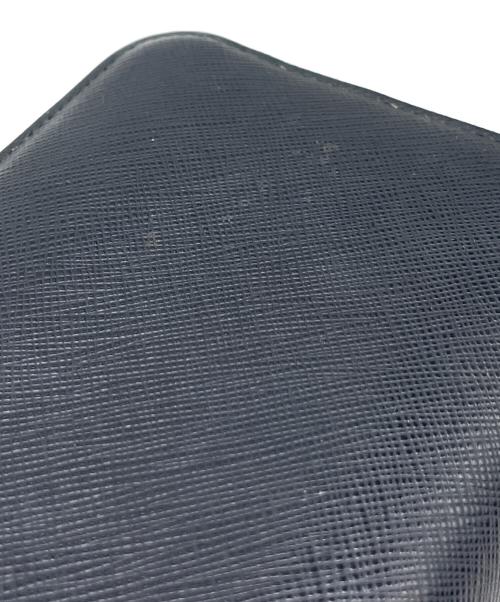 PRADA（プラダ）PRADA (プラダ) ラウンドファスナー財布 ブラックの古着・服飾アイテム