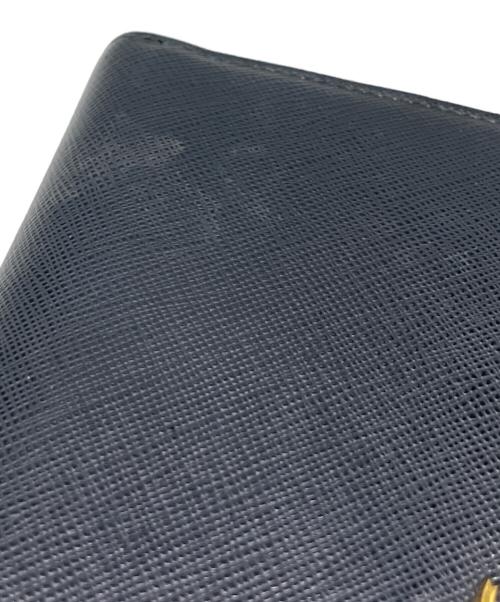 PRADA（プラダ）PRADA (プラダ) ラウンドファスナー財布 ブラックの古着・服飾アイテム