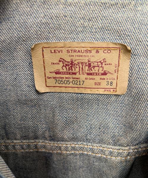 LEVI'S（リーバイス）LEVI'S (リーバイス) 90'S デニムジャケット／DENIM JACKET インディゴ サイズ:38の古着・服飾アイテム