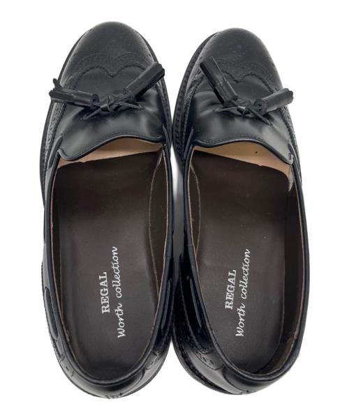 REGAL（リーガル）REGAL (リーガル) ローファー ブラック サイズ:25cmの古着・服飾アイテム