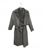 NOLLEY'Sノーリーズ）の古着「ジーロンファーストラムリバードッキングコート」｜グレー