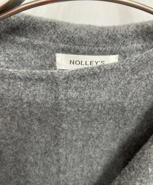 NOLLEY'S（ノーリーズ）NOLLEY'S (ノーリーズ) 	ジーロンファーストラムリバードッキングコート グレー サイズ:38の古着・服飾アイテム